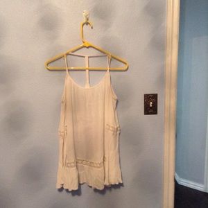 Off the shoulder white top!!